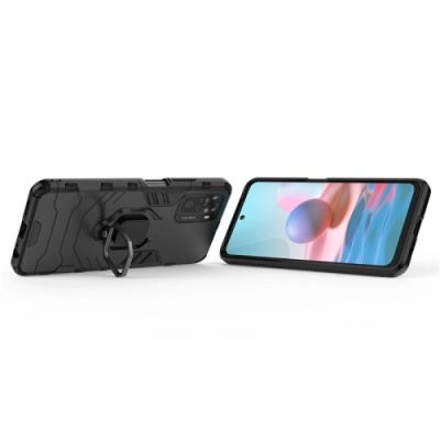 Купить чохол-накладка armor magnet для xiaomi redmi note 10/note 10s/poco m5s - black онлайн