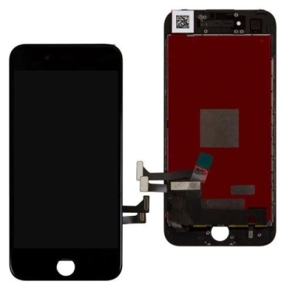 дисплей для apple iphone 7, чорний, із сенсорним екраном, з рамкою (original) sharp