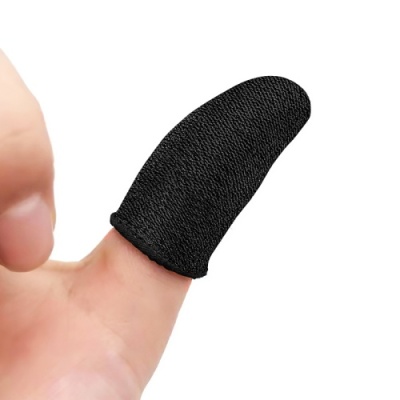 напальчники ігрові для сенсорного екрану borofone bg1 superconducting finger cots (чорний) 