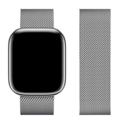 ремінець hoco wa03 для apple watch 1-11 (38/40/41mm) ( 1 silver) 