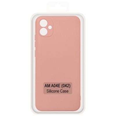 Купить чохол soft silicone case full для samsung a042 galaxy a04e (рожевий) онлайн