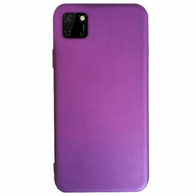 Купить силіконовий чохол soft silicone case для huawei y5p (dra-lx9) - purple онлайн