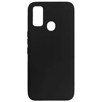 Купить силіконовий чохол soft silicone case для tecno spark 7 - black онлайн