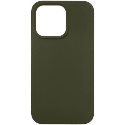 Купить чохол silicone case для apple iphone 13 pro (35) dark olive - full онлайн