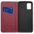 Купить чохол-книжка leather fold для zte blade v2020 smart (темно-червоний) онлайн