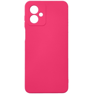 Купить силіконовий чохол soft silicone case для motorola g14 (малиновий) онлайн