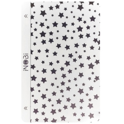 текстурована плівка inobi black ornament (зiрка)
