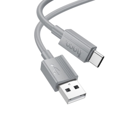 кабель hoco x107 usb - type-c 3.0a/1m (сірий) 