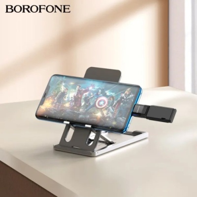 перехідник borofone bv18 type-c male - usb 3.0 female (чорний) 