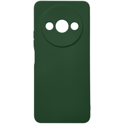 Купить силіконовий чохол soft silicone case для xiaomi redmi a3/poco c61 (темно-зелений) онлайн
