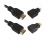 кабель hdmi у комплекті з перехідником minihdmi/microhdmi 1.5m (чорний) 