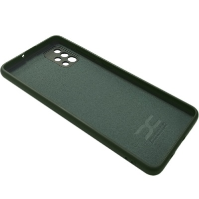 Купить силіконовий чохол soft silicone case для samsung a515 galaxy a51 - dark green онлайн