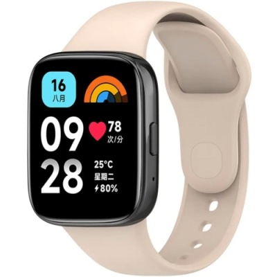 ремінець для xiaomi redmi watch 3 lite / 3 active (пудра) 