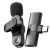 мікрофон петличний бездротовий earldom et-mc-7c bluetooth 5.2 type-c (чорний) 
