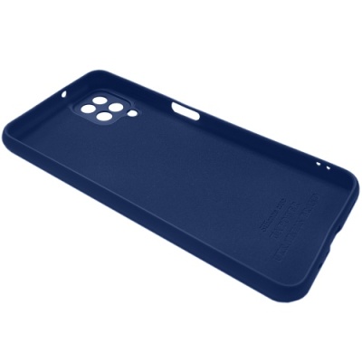 Купить силіконовий чохол soft silicone case для samsung a125 galaxy a12/a127 galaxy a12/m127 galaxy m12 - dark blue онлайн