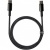 Кабель Baseus Tungsten Gold Type-C - Type-C 100W/1m (CATWJ-01) (Black) кабель baseus tungsten gold type-c - type-c 100w/1m (catwj-01) (black)