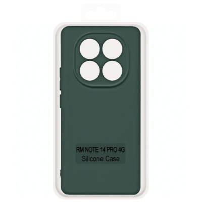 Купить чохол soft silicone case full для xiaomi redmi note 14 pro 4g (midnight green) онлайн