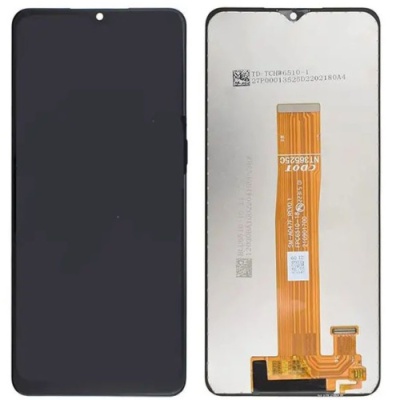 дисплей для samsung a047 galaxy a04s з чорним тачскріном (original prc)