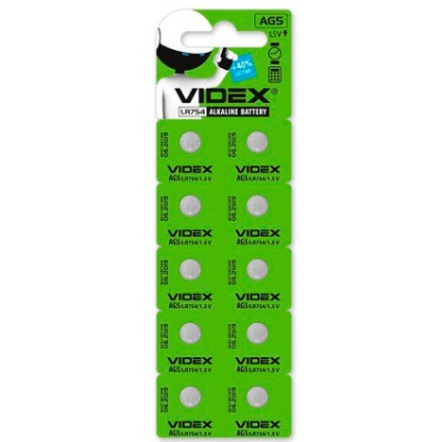 батарейка videx ag5 (10шт) 