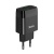мережевий зарядний пристрій hoco c72q 1usb/18w/qc3.0 (чорний) 