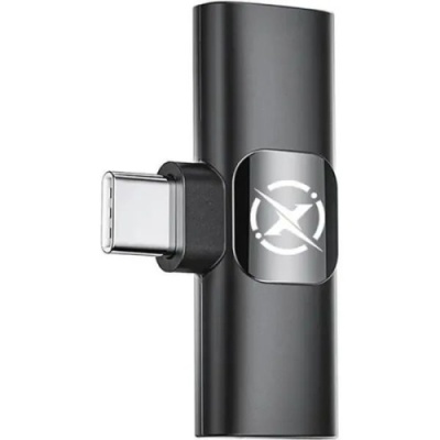 мікрофон xo mc13 type-c/lightining wireless black 