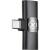 мікрофон xo mc13 type-c/lightining wireless black 