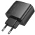 Мережевий Зарядний Пристрій Hoco CS63A 1USB/18W/QC3.0 + 1Type-C/65W/PD (Чорний) мережевий зарядний пристрій hoco cs63a 1usb/18w/qc3.0 + 1type-c/65w/pd (чорний)