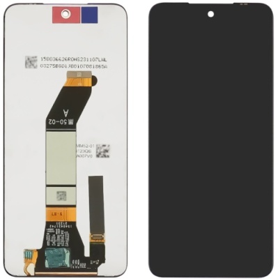 дисплей для xiaomi redmi 10 з чорним тачскріном, service pack