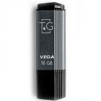 usb флеш-накопичувач tg 16gb vega 121 (сірий) 