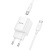 мережевий зарядний пристрій hoco c147a 1usb/18w/qc3.0 + 1type-c/20w/pd + (type-c - type-c) (білий) 