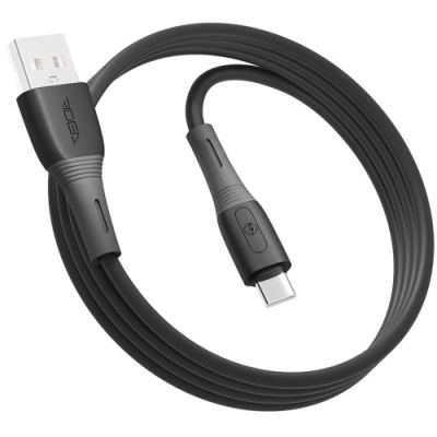 кабель ridea rc-si35 siliconepro usb - type-c 3a/1m (чорний) 