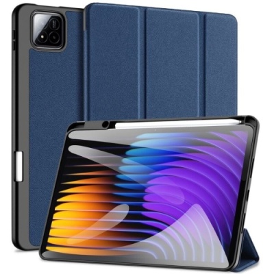 Купить чохол dux ducis domo для xiaomi pad 7/ pad 7 pro/ pad 8/ pad 8 pro with stylus pen holder & auto sleep wake (blue) онлайн