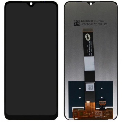 дисплей для xiaomi redmi 9a/9c/poco c3 з чорним тачскріном і рамкою original (prc)
