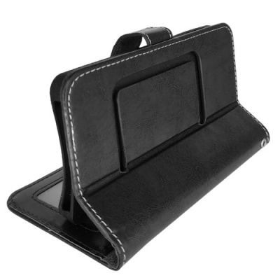 Купить чохол-книжка універсальна levol шкірзам. з магнітом 5.1-5.5 (чорний) онлайн