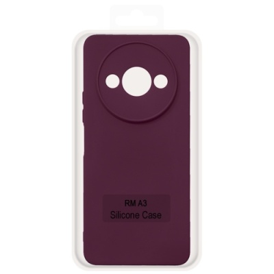 Купить чохол soft silicone case full для xiaomi redmi a3/poco c61 (maroon) онлайн