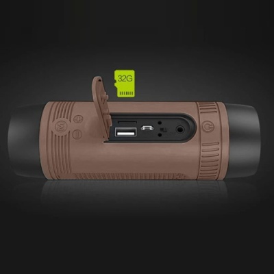 портативна колонка zealot s1 (коричневий) 