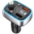 FM Модулятор Borofone BC32 Bluetooth Sunlight QC3.0 2USB/3A Black