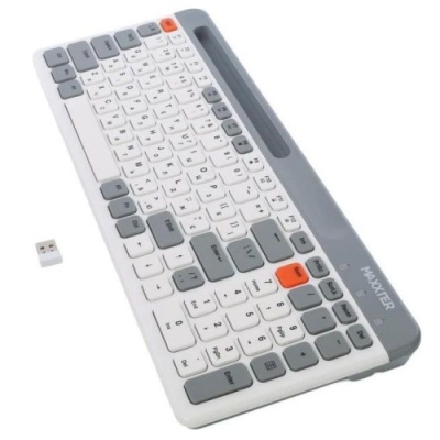 клавіатура бездротова maxxter kbw-02g-ua 