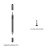 стилус baseus golden cudgel capacitive pen acpcl (чорний) 
