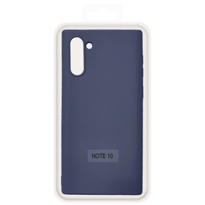 Купить силіконовий чохол slim soft case full для samsung n970 galaxy note 10 (dark blue) онлайн