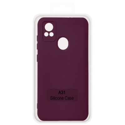 Купить чохол soft silicone case full для zte a31 (maroon) онлайн