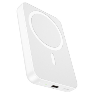 додаткова батарея power bank hoco j109 easy pd20w magsafe fast charging power bank 5000mah (білий) 