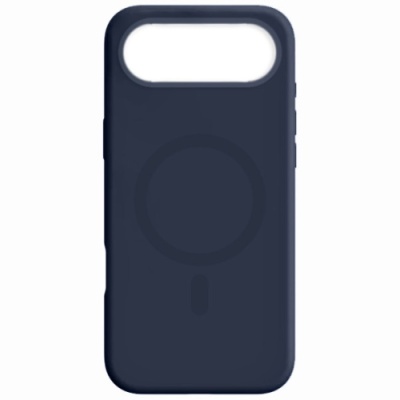 Купить чохол silicone case with magsafe для apple iphone 17 air (dark blue) онлайн