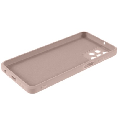 Купить силіконовий чохол soft tpu armor для samsung a525 galaxy a52 - pink sand онлайн