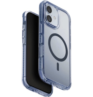 Купить чохол nj0yny magsafe "combat triple-layered" для apple iphone 17 (синій) онлайн