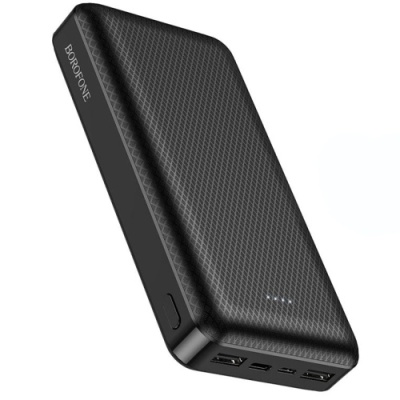 додаткова батарея power bank borofone bj33a creed 20000 mah (чорний) 