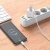 мережевий зарядний пристрій hoco c106a leisure 1usb/2.1a/10.5w + (usb - microusb) (білий) 