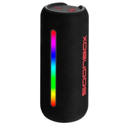 портативна колонка soonbox s9500 with led (чорний) 