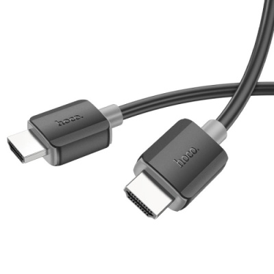 hdmi кабель hoco us08 4k 2,0 hd (3м) (чорний) 