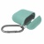 Купить чохол silicone case with fibra для навушників airpods 1/2 (marine green) онлайн
